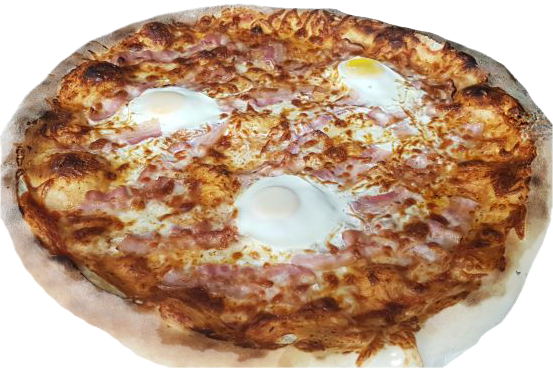 Bismarck pizza