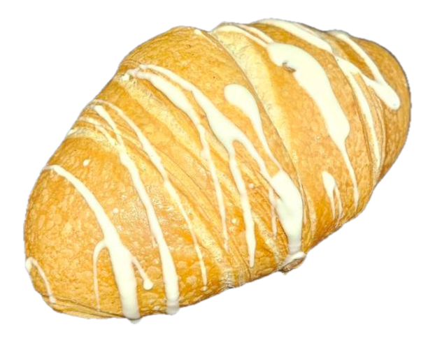 Croissant vanília pudinggal