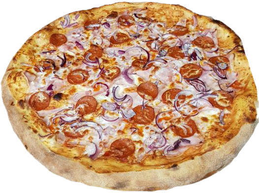 Húsimádó pizza
